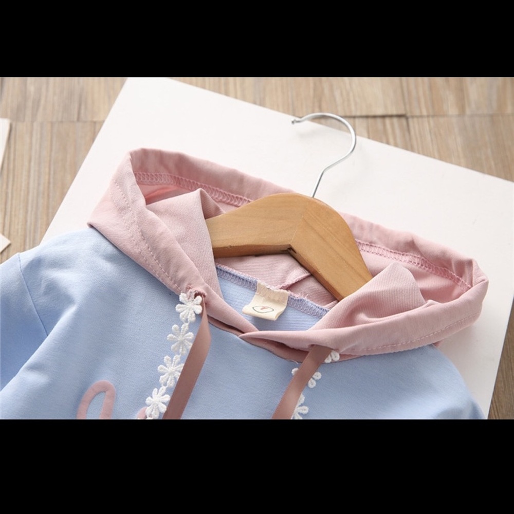 •HP•LAST 1!Autumn Love U Hooded|NWT|Pleated Dress• - Picture 3 of 8